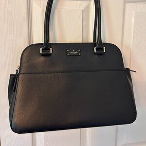 Kate Spade Black Leather Purse - Ultimate work bag!